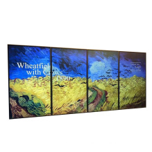 Flat panel display technology 65inch 3.5mm 4x4 video wall led screen concert video wall